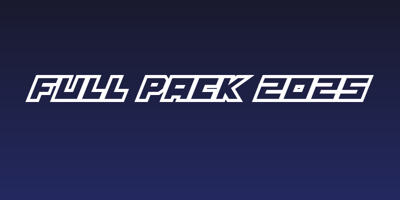 Full Pack 2025 Social Header