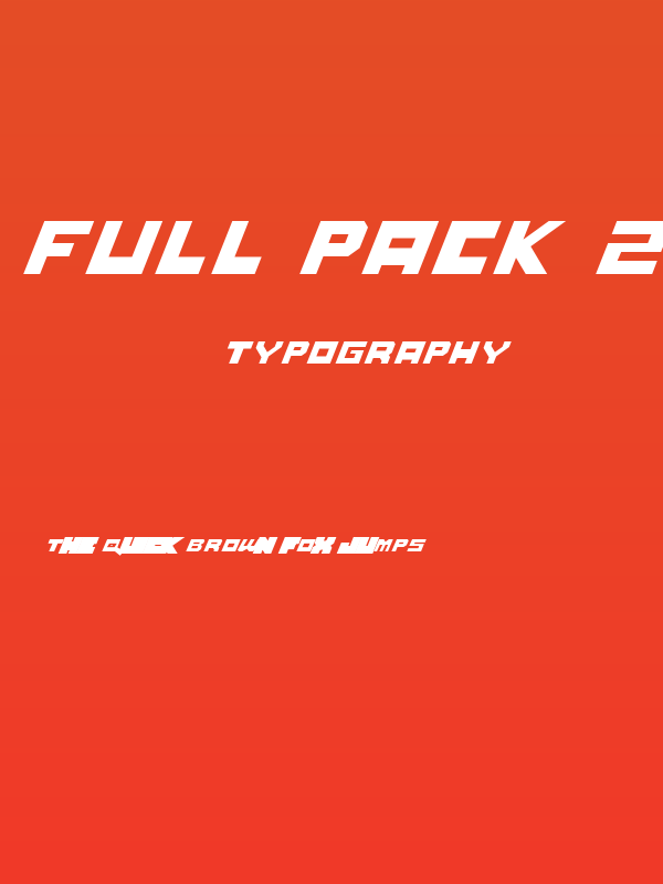 Full Pack 2329 Regular Poster