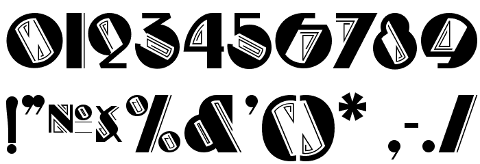 Full-Tilt Boogie NF Font OTHER CHARS