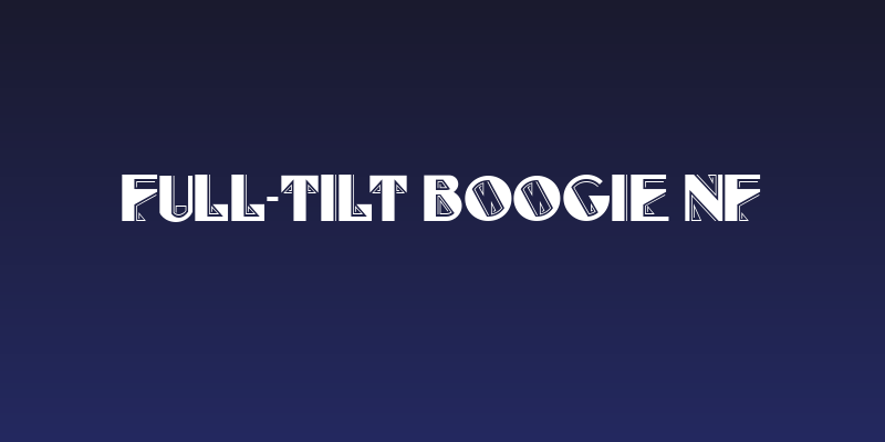 Full-Tilt Boogie NF Social Header