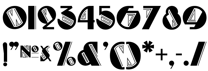 Full-TiltBoogieNF Font OTHER CHARS