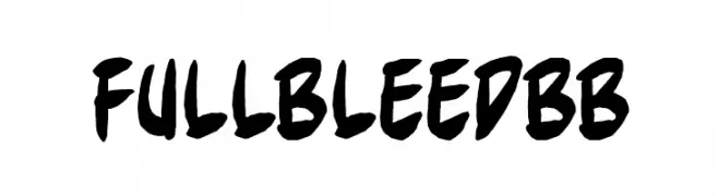 FullBleedBB  Descarca Fonturi Gratis