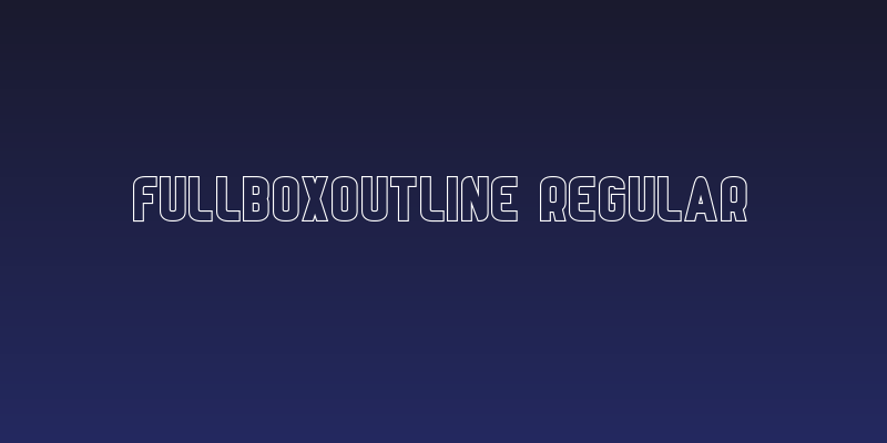 FullBoxOutline Regular Social Header