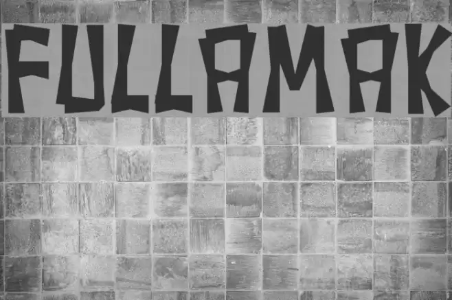 Fullamak Font examples