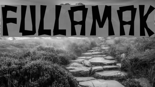 Fullamak Font examples