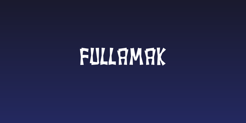 Fullamak Social Header