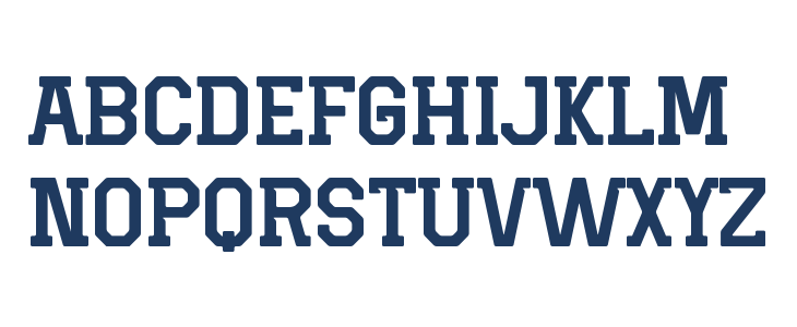 Fullback Force Rounded Lowercase