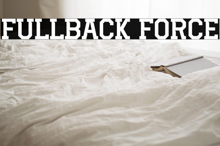 Fullback Force Example 1