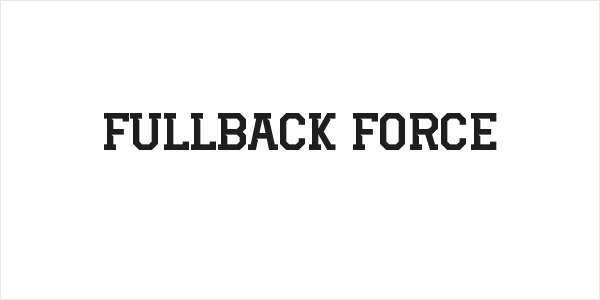 Fullback Force Logo