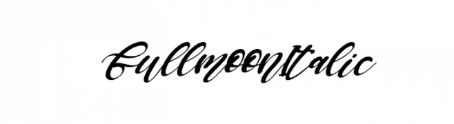 Fullmoon Italic  Descarca Fonturi Gratis