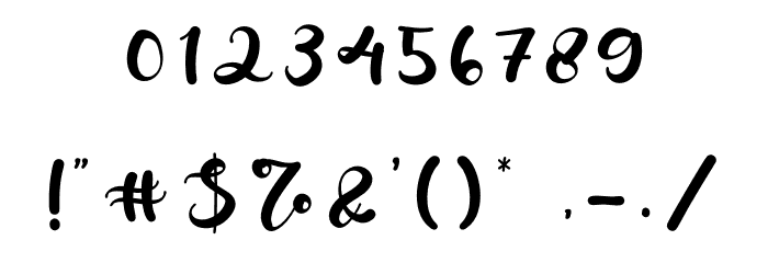 Fullmoon Font OTHER CHARS