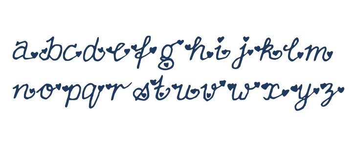 FullofHearts Lowercase