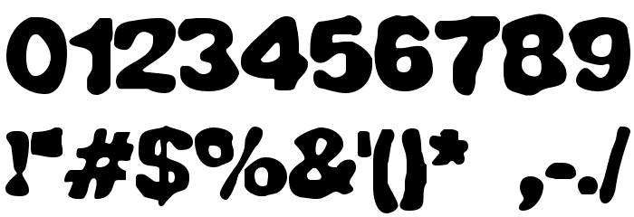 Fully Completely BRK Font OTHER CHARS