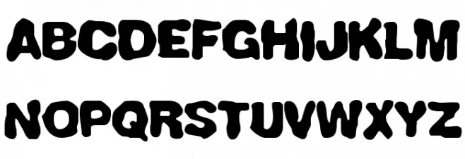 Fully Completely BRK Шрифта ВЕРХНИЙ