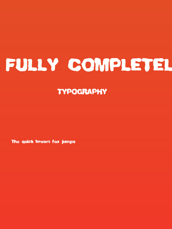 Fully Completely BRK Poster