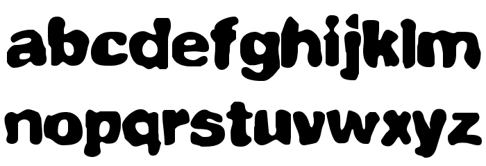 Fully Completely BRK Font LOWERCASE