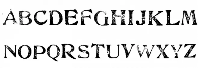 FultonMarkersLight Schriftart Groß