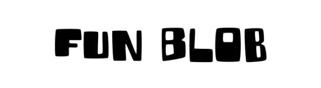 Fun Blob  Fuentes Gratis Descargar