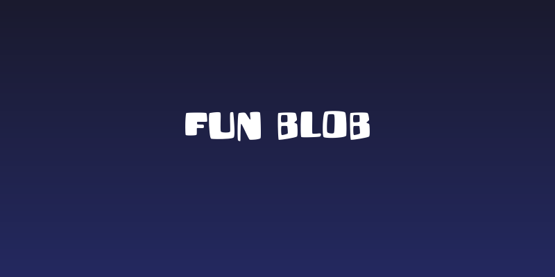 Fun Blob Social Header