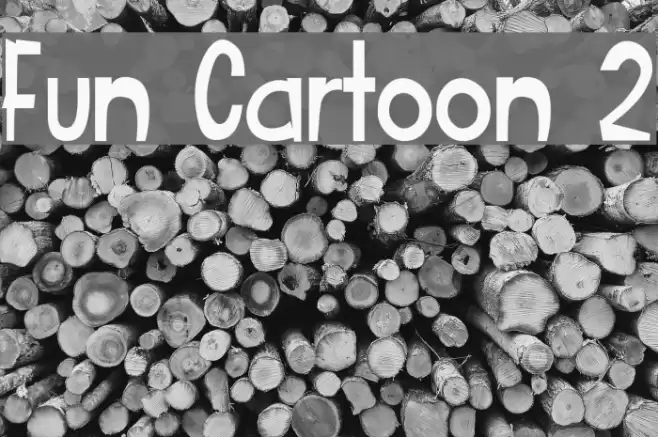Fun Cartoon 2 Font examples