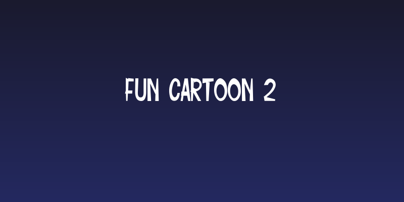 Fun Cartoon 2 Social Header