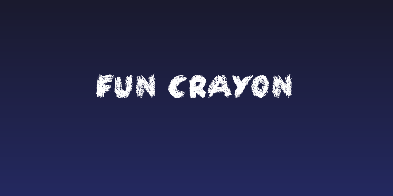 Fun Crayon Social Header