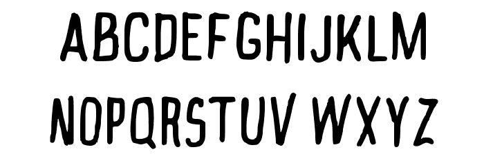 Fun Euro Original Condensed No. 1 [Demo] Font Litere mari