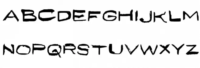 Fun Euro Original Psyched Out Шрифта ВЕРХНИЙ