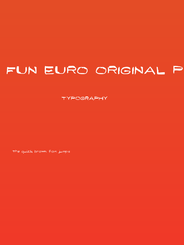 Fun Euro Original Psyched Out Poster