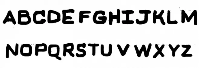 Fun Euro Schoolhouse Medium Schriftart Groß
