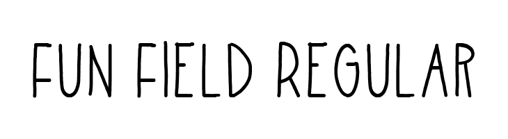 Fun Field Regular  नि: शुल्क फ़ॉन्ट्स डाउनलोड
