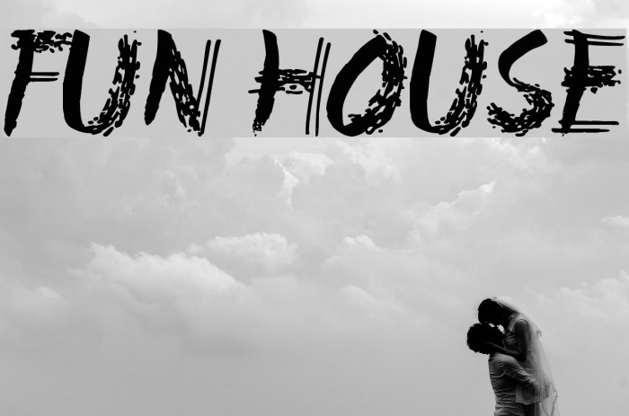 Fun House Font examples