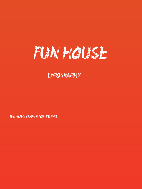 Fun House Poster