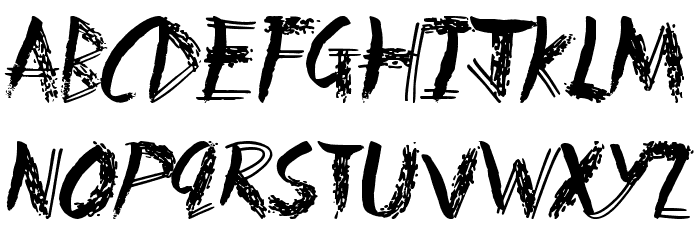 Fun House Font LOWERCASE