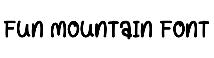 Fun Mountain Font フォント