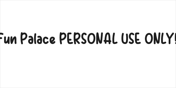 Fun Palace PERSONAL USE ONLY! Logo