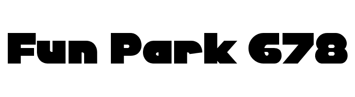 Fun Park 678  Frei Schriftart Herunterladen