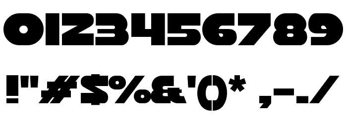 Fun Park 678 Font OTHER CHARS