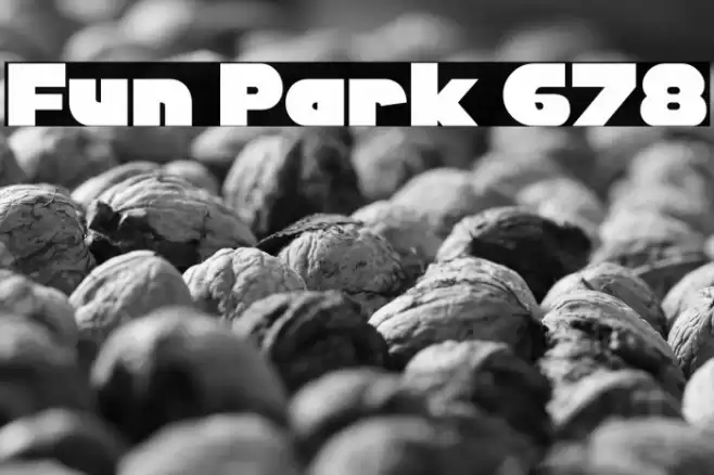 Fun Park 678 Caratteri examples