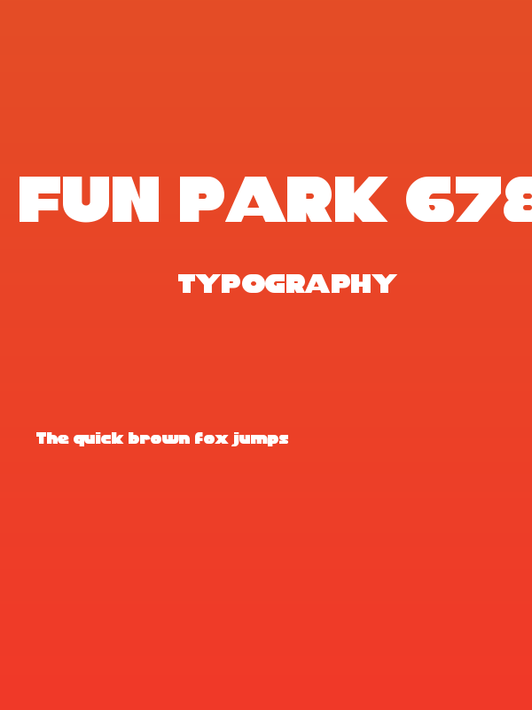 Fun Park 678 Poster