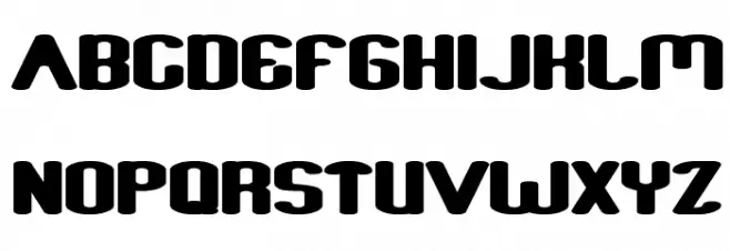 Fun Raiser Bold Шрифта ВЕРХНИЙ
