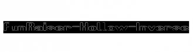 Fun Raiser-Hollow-Inverse  Скачать бесплатные шрифты