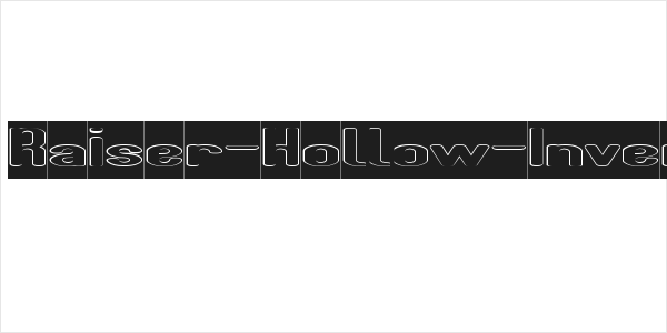 Fun Raiser-Hollow-Inverse Logo