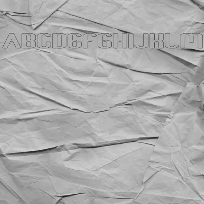 Fun Raiser-Hollow Font examples