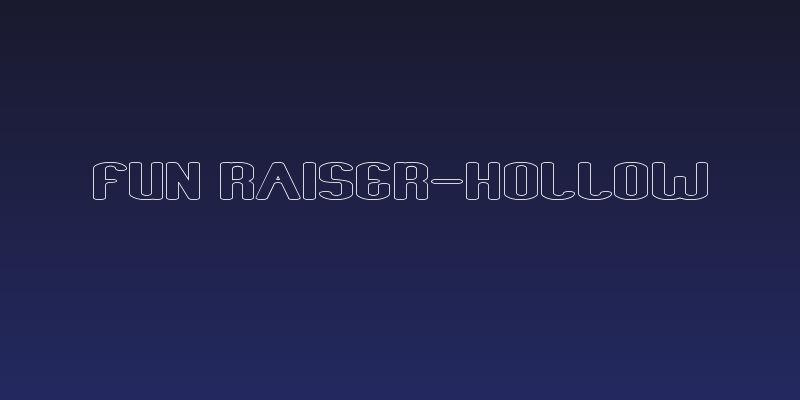 Fun Raiser-Hollow Social Header