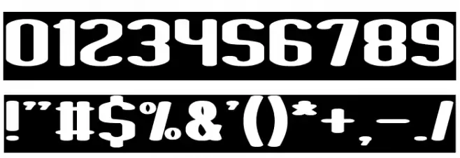 Fun Raiser-Inverse Font OTHER CHARS