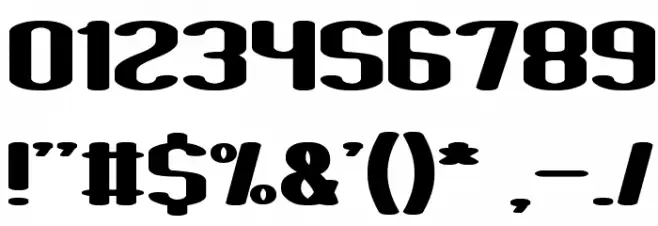 Fun Raiser Font OTHER CHARS