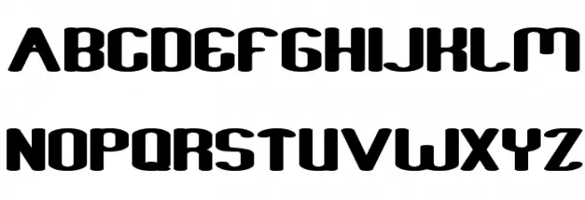 Fun Raiser フォント 大文字