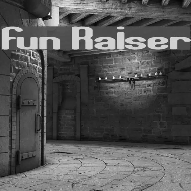Fun Raiser Font examples