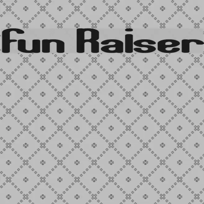 Fun Raiser Font examples